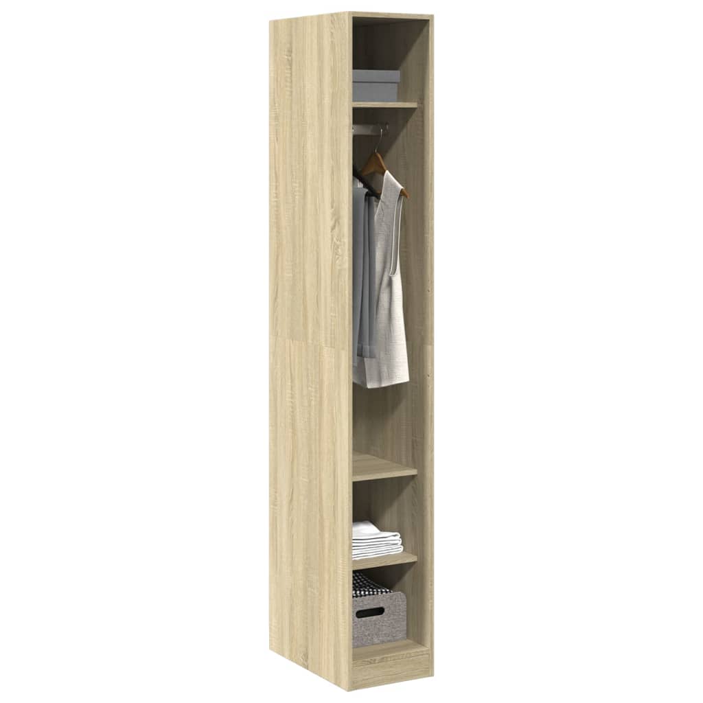 Kleiderschrank Sonoma-Eiche 30x50x200 cm Holzwerkstoff