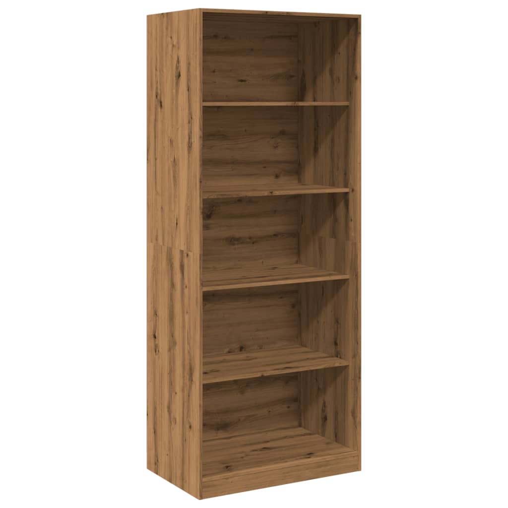 Kleiderschrank Artisan-Eiche 80x50x200 cm Holzwerkstoff