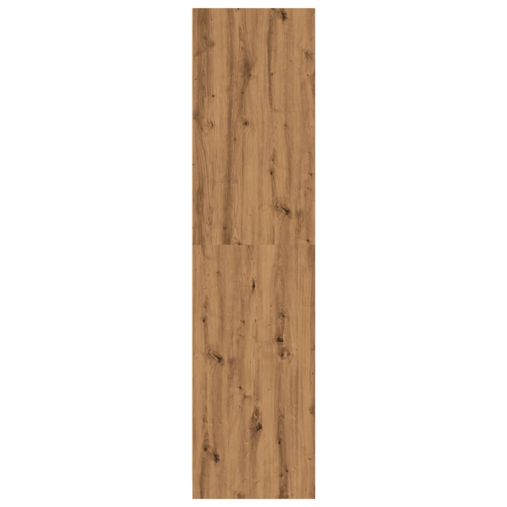 Kleiderschrank Artisan-Eiche 80x50x200 cm Holzwerkstoff