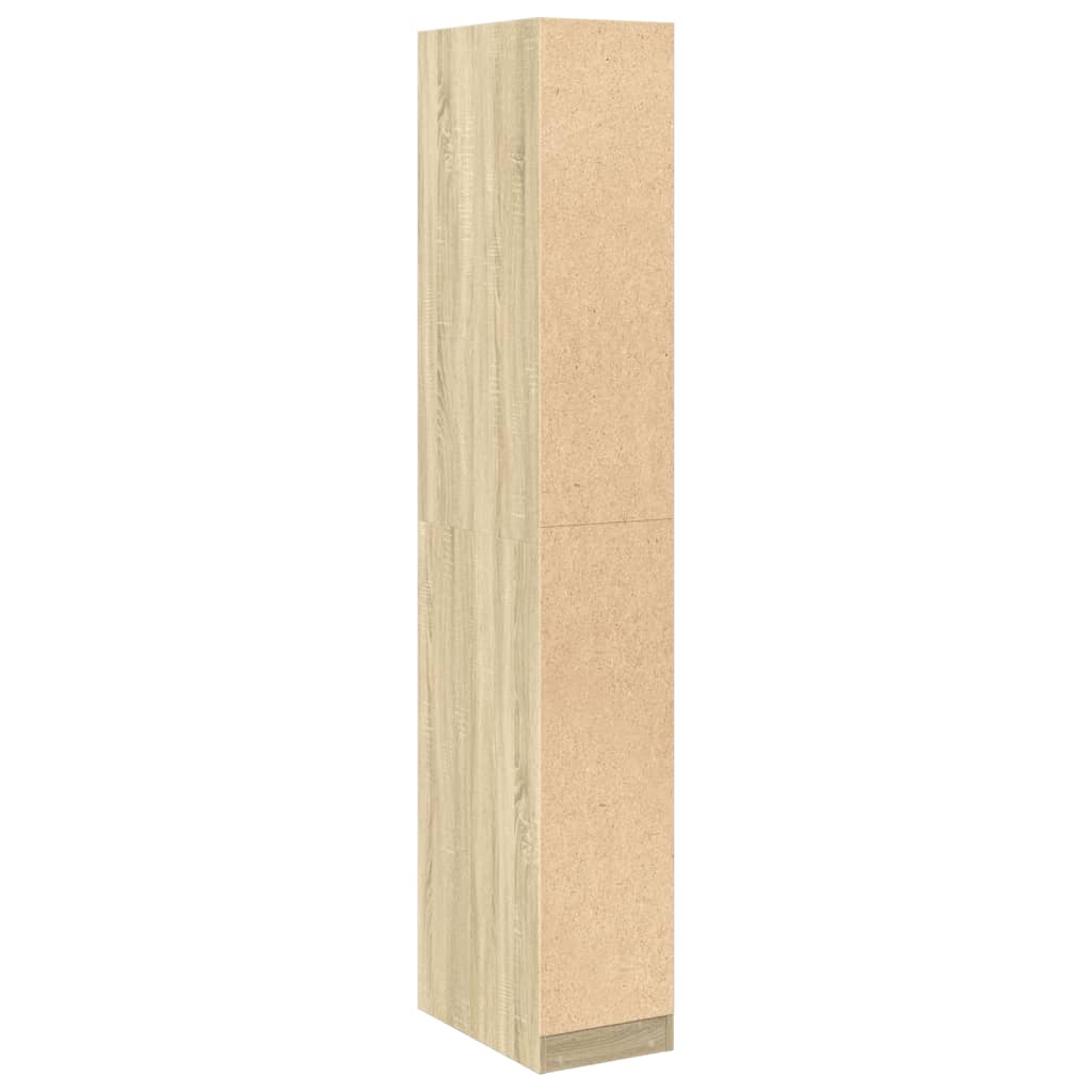 Kleiderschrank Sonoma-Eiche 30x50x200 cm Holzwerkstoff