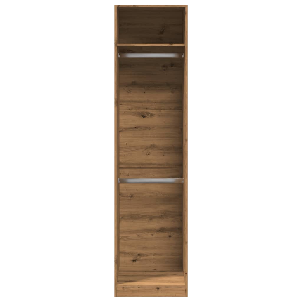 Kleiderschrank Artisan-Eiche 50x50x200 cm Holzwerkstoff