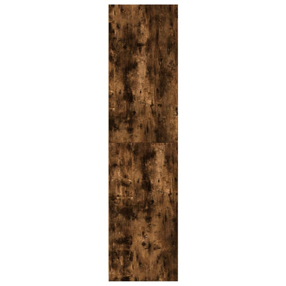 Kleiderschrank Räuchereiche 100x50x200 cm Holzwerkstoff