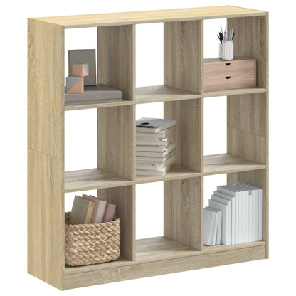 Bücherregal Sonoma-Eiche 102x32x108 cm Holzwerkstoff