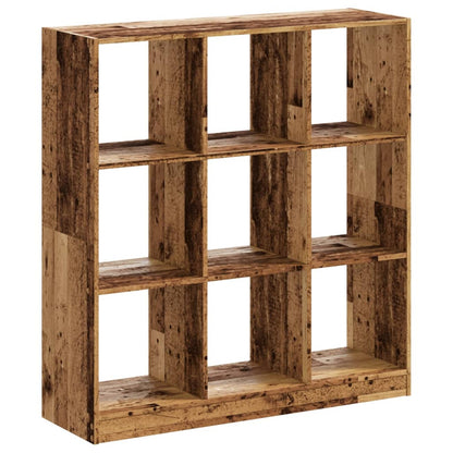 Bücherregal Altholz-Optik 102x32x108 cm Holzwerkstoff