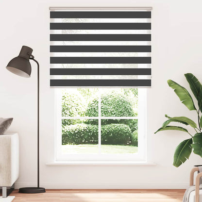 Zebrarollo Schwarz 140x200 cm Stoffbreite 135,9 cm Polyester