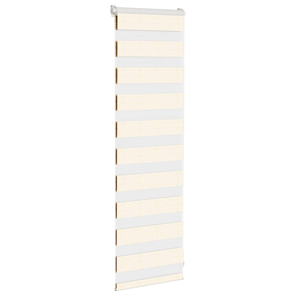 Zebrarollo Marmorbeige 40x100 cm Stoffbreite 35,9 cm Polyester