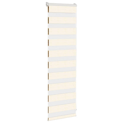 Zebrarollo Marmorbeige 40x100 cm Stoffbreite 35,9 cm Polyester