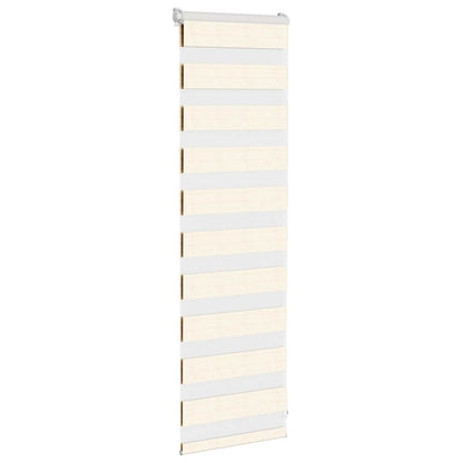 Zebrarollo Marmorbeige 50x100 cm Stoffbreite 45,9 cm Polyester