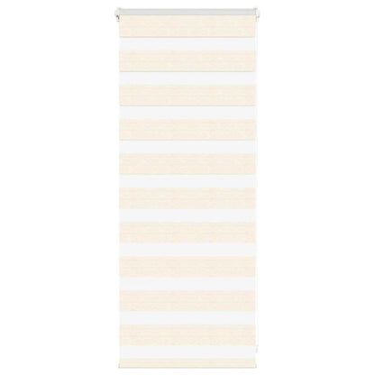 Zebrarollo Marmorbeige 55x100 cm Stoffbreite 50,9 cm Polyester