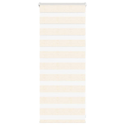 Zebrarollo Marmorbeige 65x100 cm Stoffbreite 60,9 cm Polyester