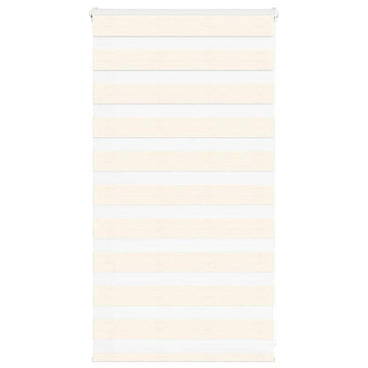 Zebrarollo Marmorbeige 80x100 cm Stoffbreite 75,9 cm Polyester