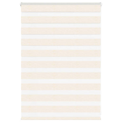 Zebrarollo Marmorbeige 95x100 cm Stoffbreite 90,9 cm Polyester