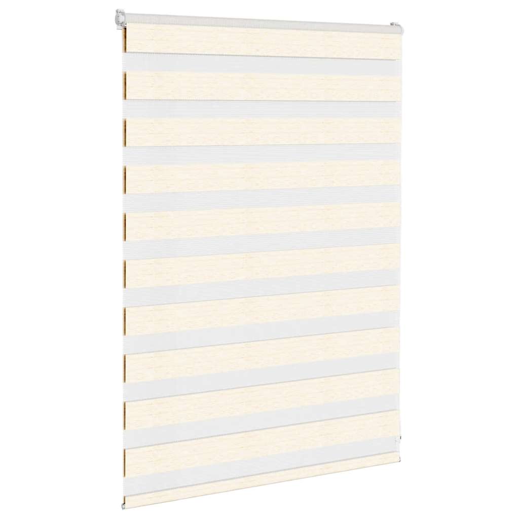 Zebrarollo Marmorbeige 95x100 cm Stoffbreite 90,9 cm Polyester