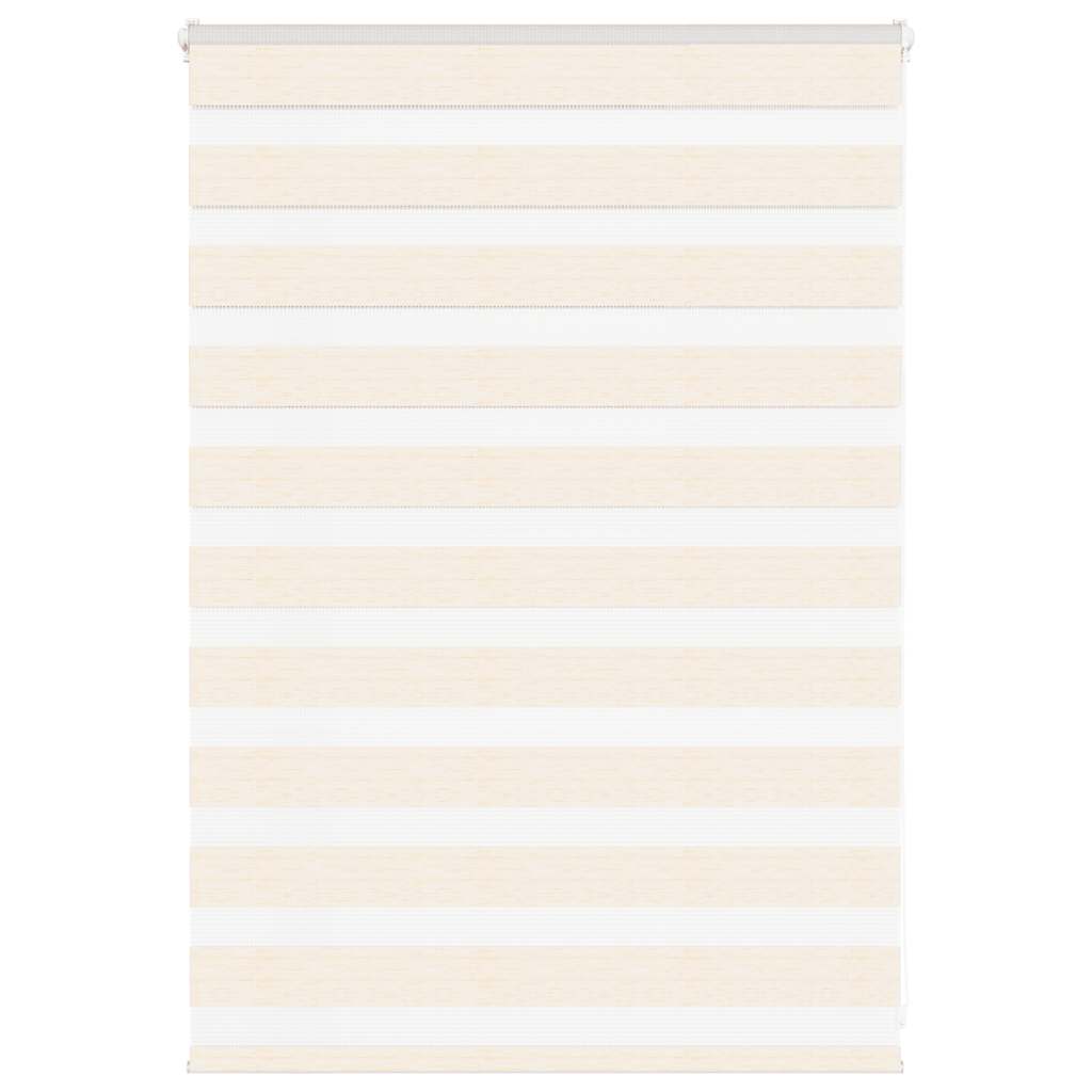 Zebrarollo Marmorbeige 100x100 cm Stoffbreite 95,9 cm Polyester