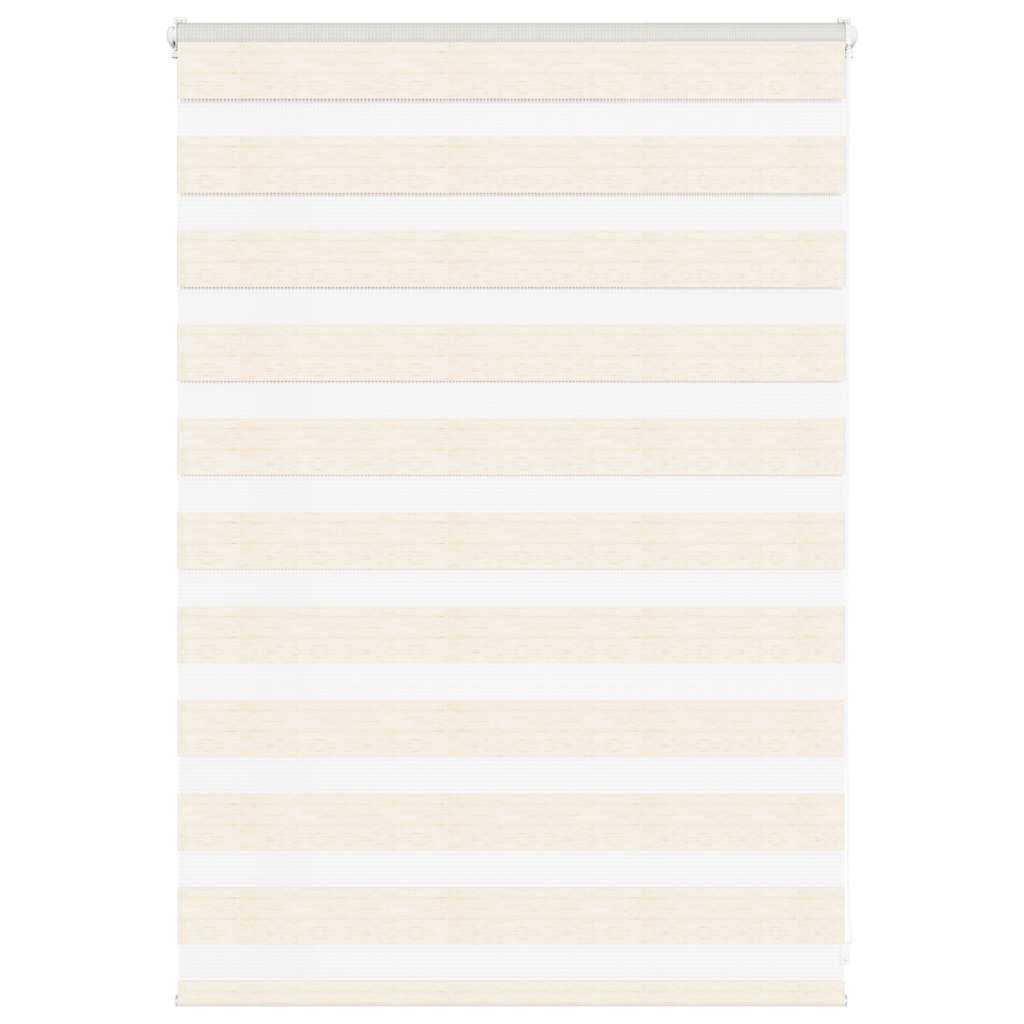 Zebrarollo Marmorbeige 115x100cm Stoffbreite 110,9 cm Polyester