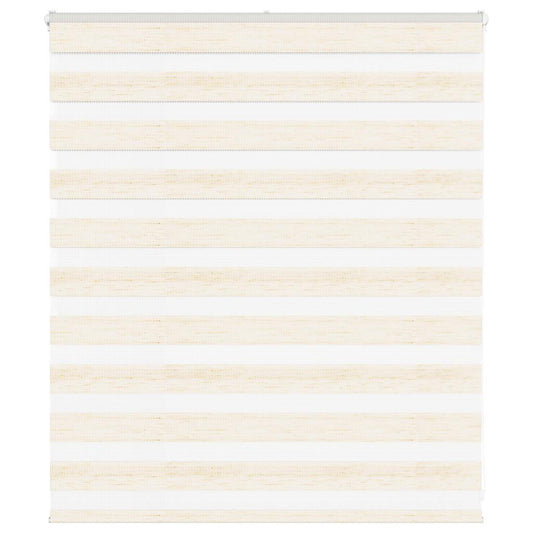 Zebrarollo Marmorbeige 120x100cm Stoffbreite 115,9 cm Polyester