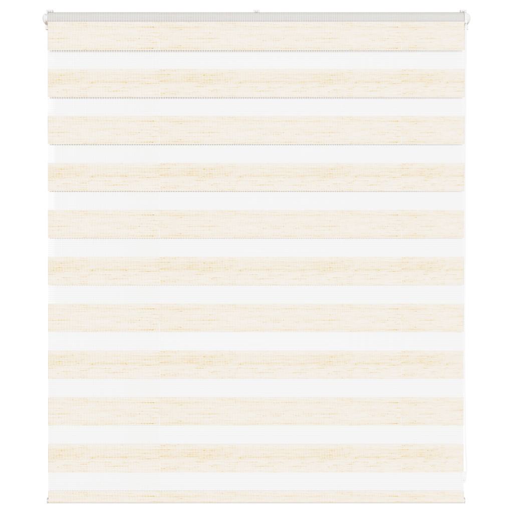 Zebrarollo Marmorbeige 125x100cm Stoffbreite 120,9 cm Polyester