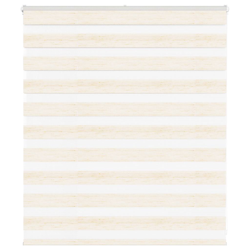 Zebrarollo Marmorbeige 135x100cm Stoffbreite 130,9 cm Polyester