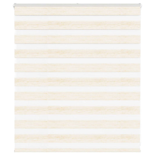 Zebrarollo Marmorbeige 135x100cm Stoffbreite 130,9 cm Polyester