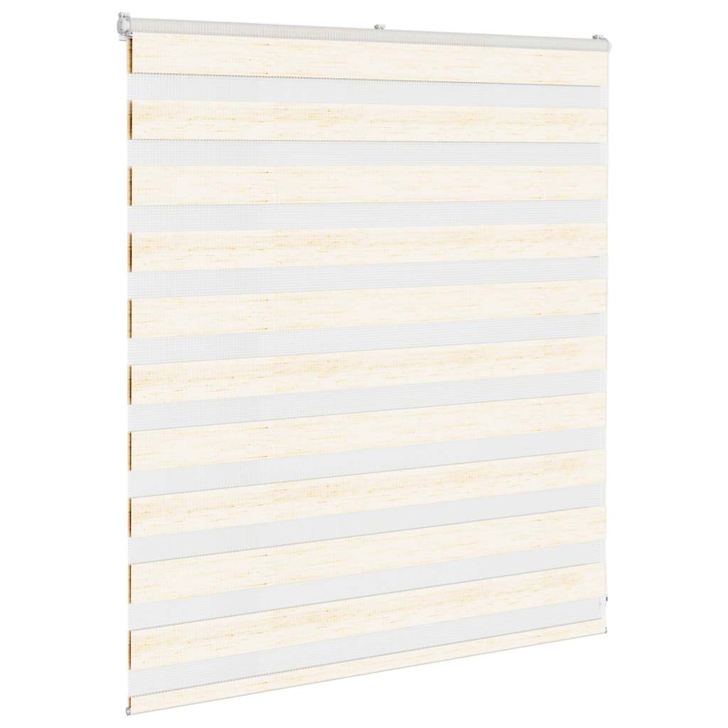 Zebrarollo Marmorbeige 135x100cm Stoffbreite 130,9 cm Polyester