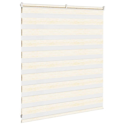 Zebrarollo Marmorbeige 135x100cm Stoffbreite 130,9 cm Polyester