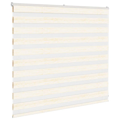 Zebrarollo Marmorbeige 155x100cm Stoffbreite 150,9 cm Polyester