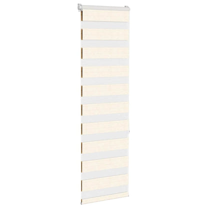 Zebrarollo Marmorbeige 40x150 cm Stoffbreite 35,9 cm Polyester