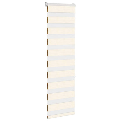 Zebrarollo Marmorbeige 45x150 cm Stoffbreite 40,9 cm Polyester