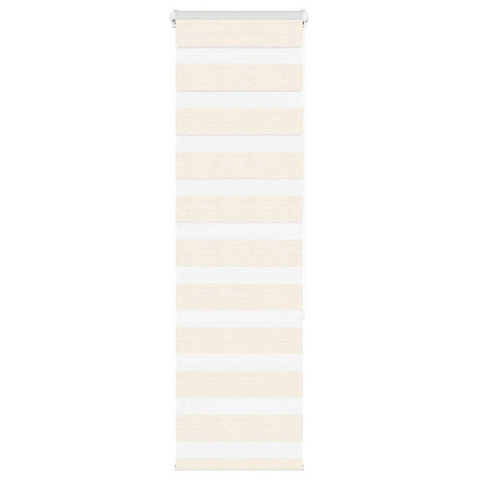 Zebrarollo Marmorbeige 50x150 cm Stoffbreite 45,9 cm Polyester