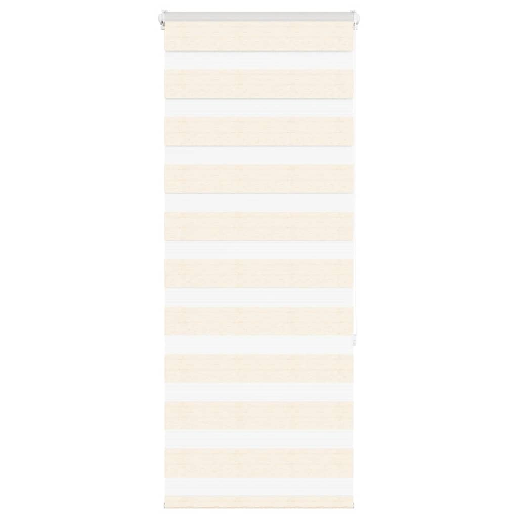 Zebrarollo Marmorbeige 55x150 cm Stoffbreite 50,9 cm Polyester