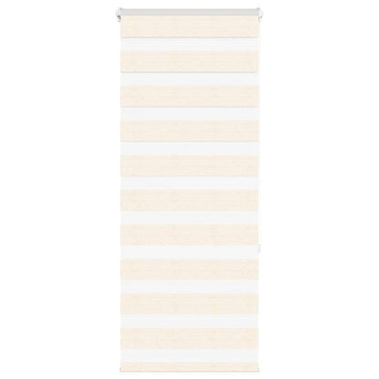 Zebrarollo Marmorbeige 55x150 cm Stoffbreite 50,9 cm Polyester