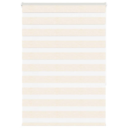 Zebrarollo Marmorbeige 95x150 cm Stoffbreite 90,9 cm Polyester