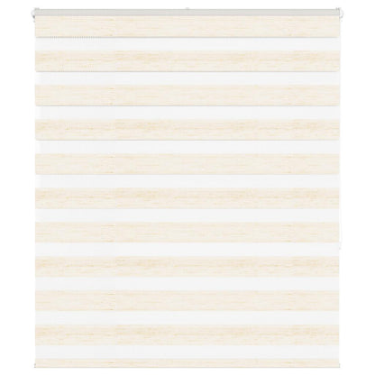 Zebrarollo Marmorbeige 120x150cm Stoffbreite 115,9 cm Polyester