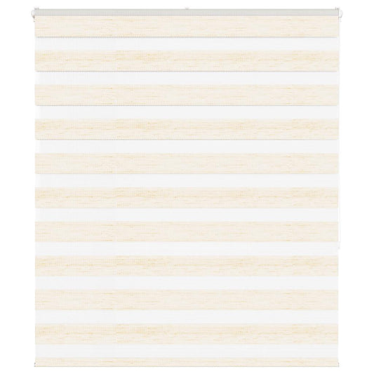 Zebrarollo Marmorbeige 125x150cm Stoffbreite 120,9 cm Polyester