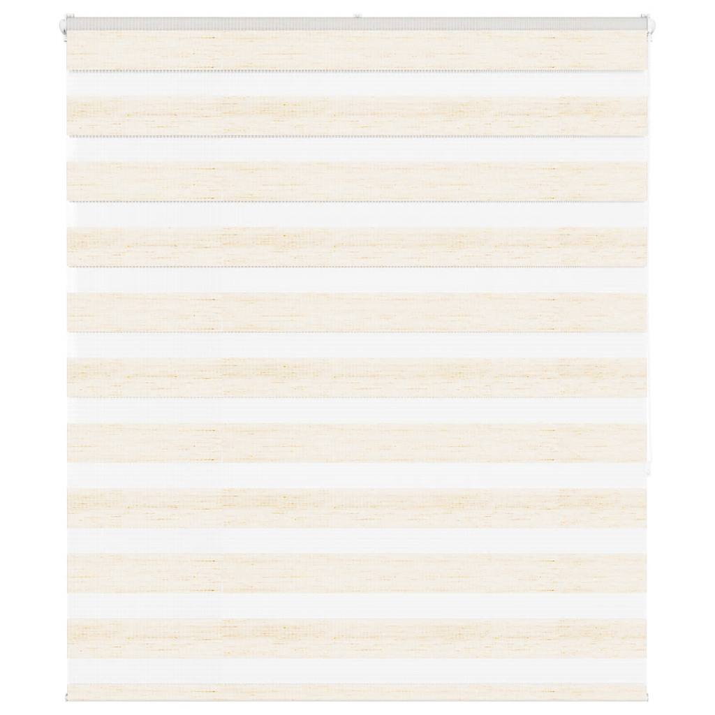 Zebrarollo Marmorbeige 135x150cm Stoffbreite 130,9 cm Polyester