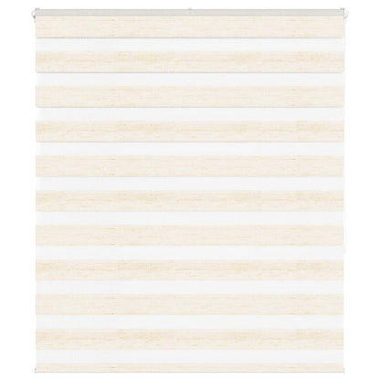 Zebrarollo Marmorbeige 135x150cm Stoffbreite 130,9 cm Polyester