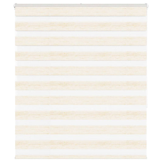 Zebrarollo Marmorbeige 135x150cm Stoffbreite 130,9 cm Polyester