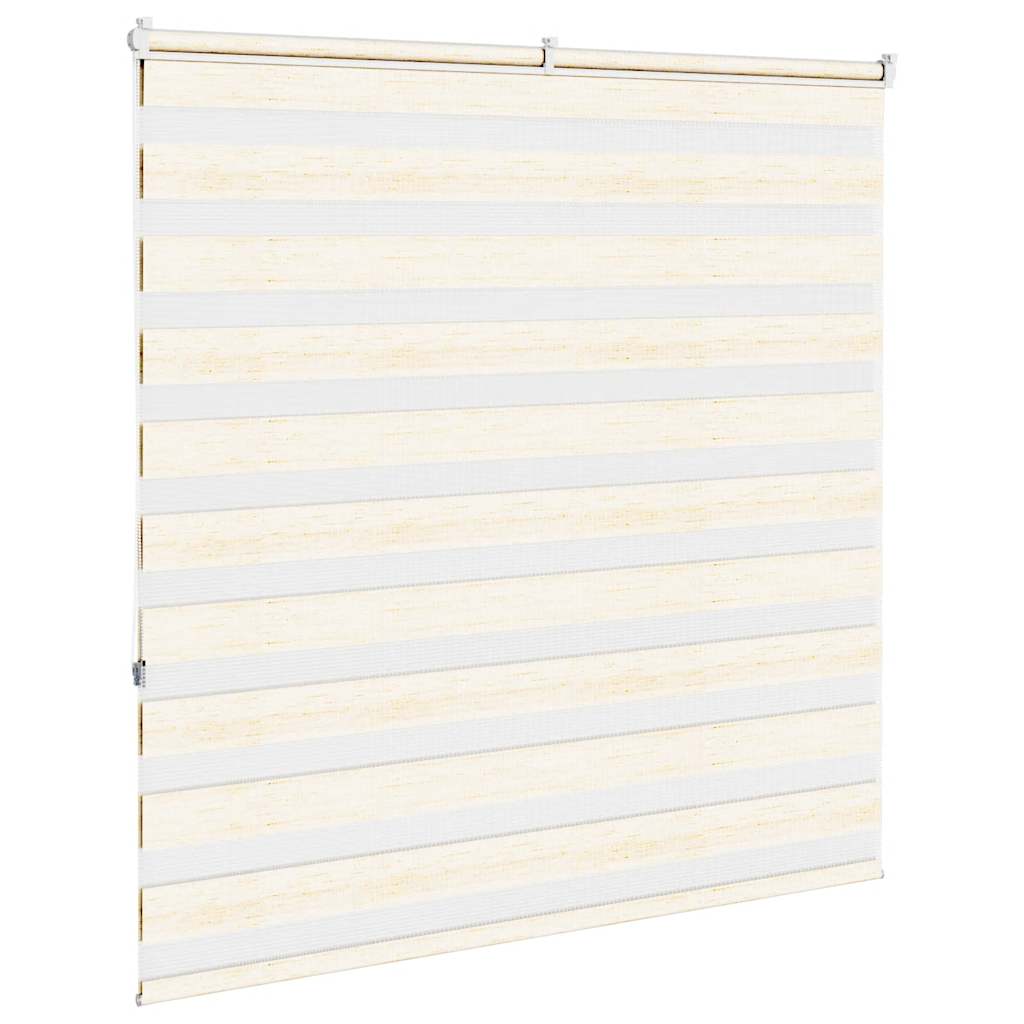 Zebrarollo Marmorbeige 150x150cm Stoffbreite 145,9 cm Polyester