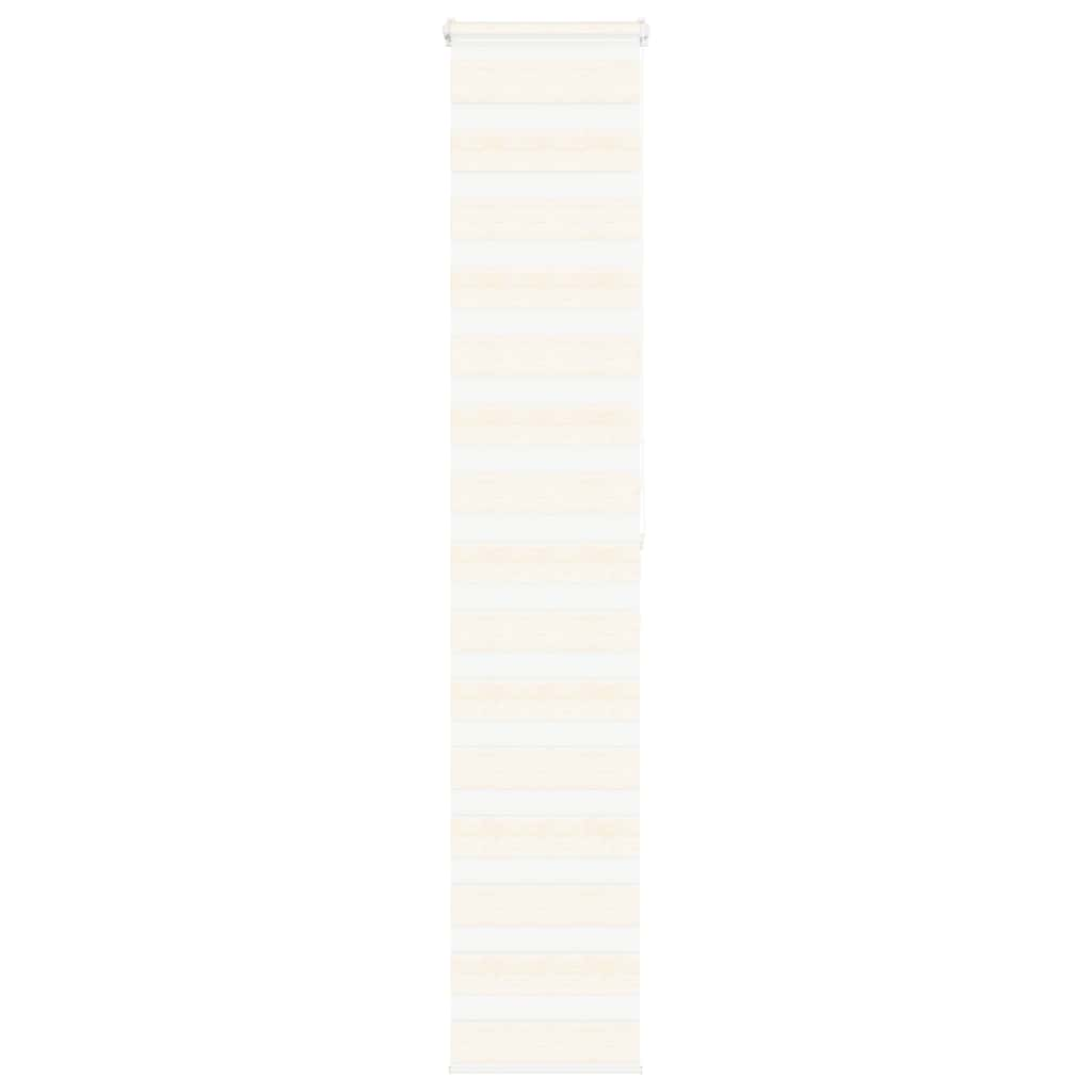 Zebrarollo Marmorbeige 50x200 cm Stoffbreite 45,9 cm Polyester