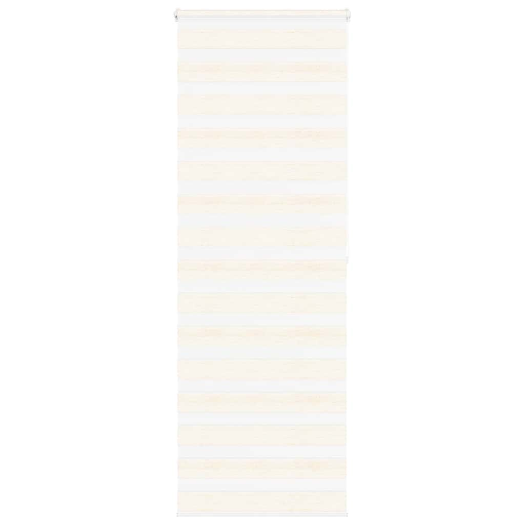 Zebrarollo Marmorbeige 70x200 cm Stoffbreite 65,9 cm Polyester