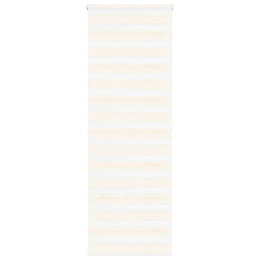 Zebrarollo Marmorbeige 75x200 cm Stoffbreite 70,9 cm Polyester