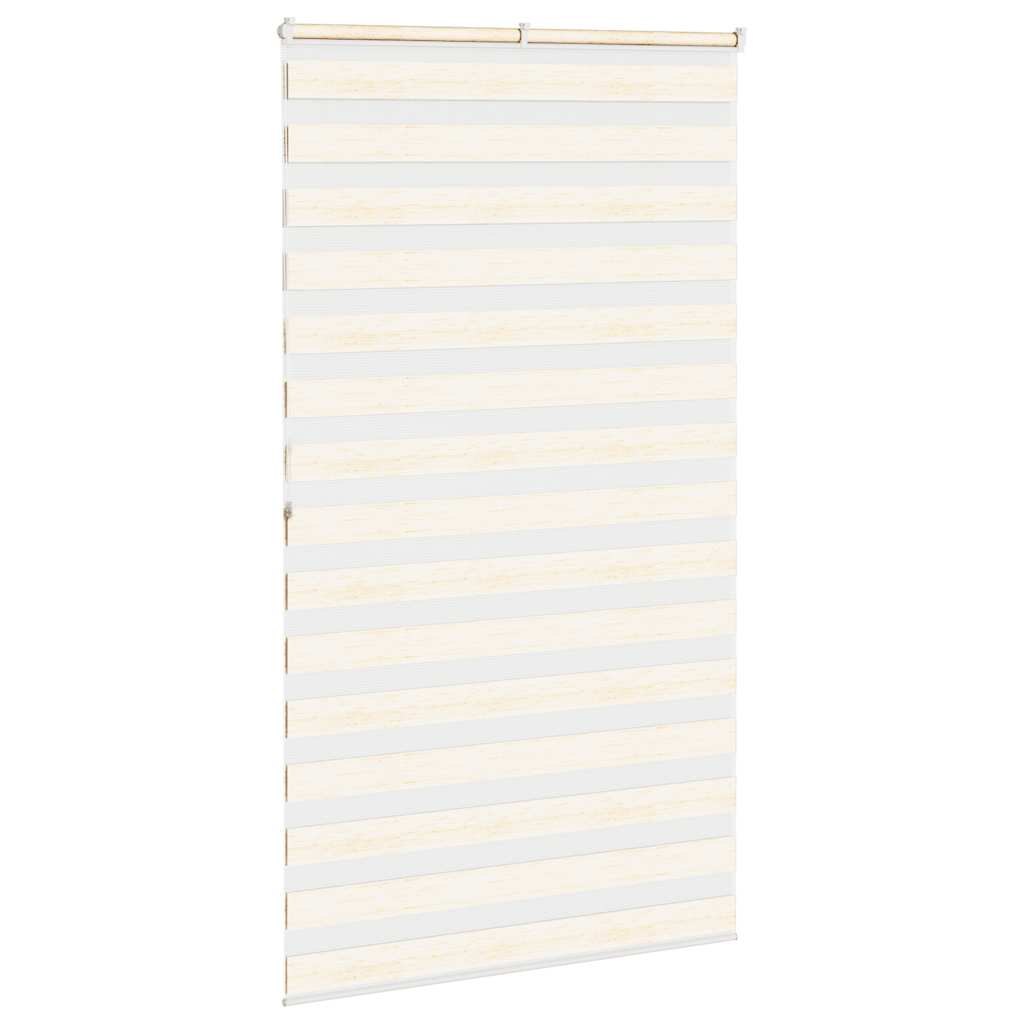 Zebrarollo Marmorbeige 120x200cm Stoffbreite 115,9 cm Polyester