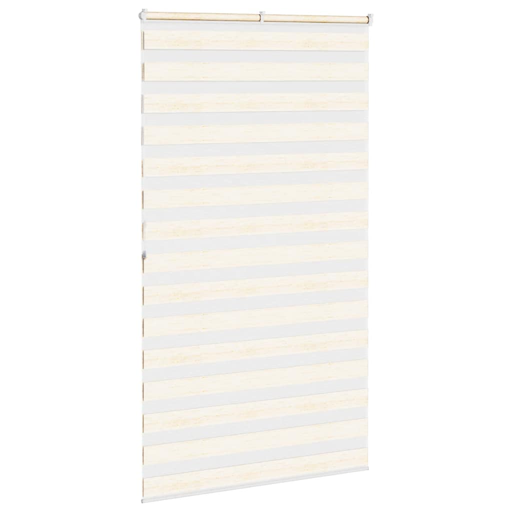 Zebrarollo Marmorbeige 125x200cm Stoffbreite 120,9 cm Polyester