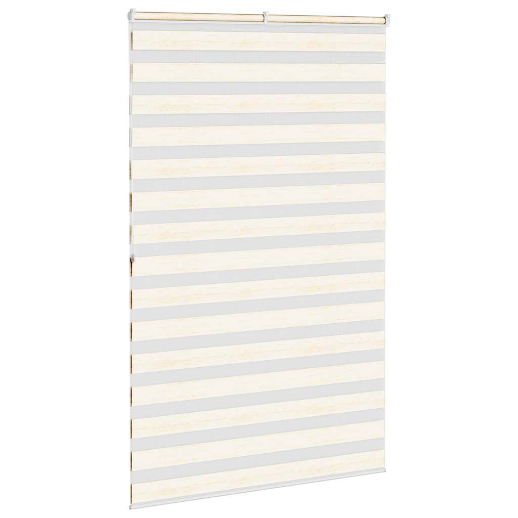 Zebrarollo Marmorbeige 140x200cm Stoffbreite 135,9 cm Polyester