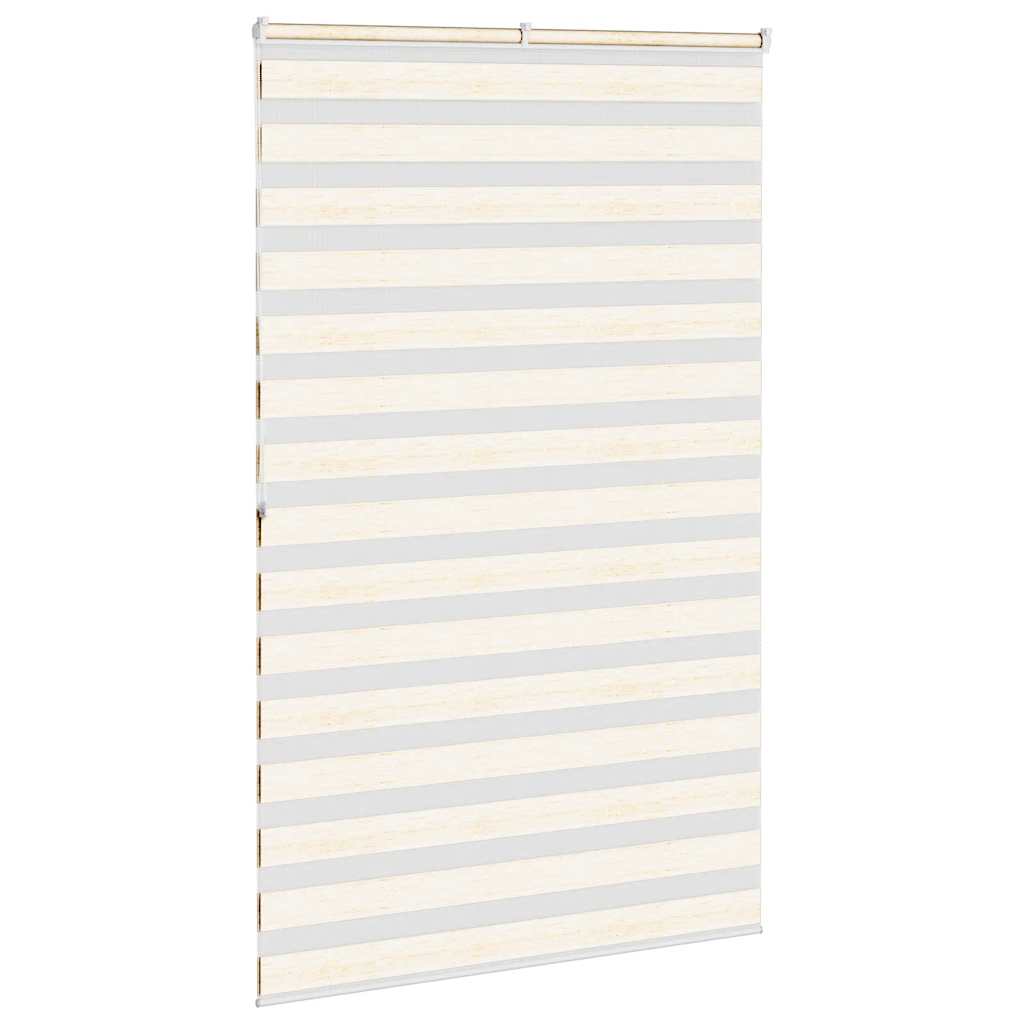 Zebrarollo Marmorbeige 145x200cm Stoffbreite 140,9 cm Polyester