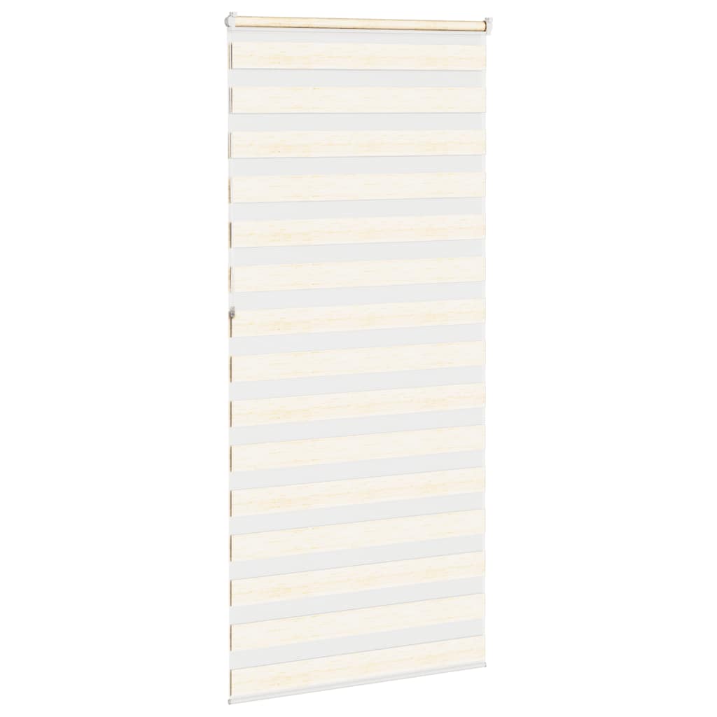 Zebrarollo Marmorbeige 100x230 cm Stoffbreite 95,9 cm Polyester