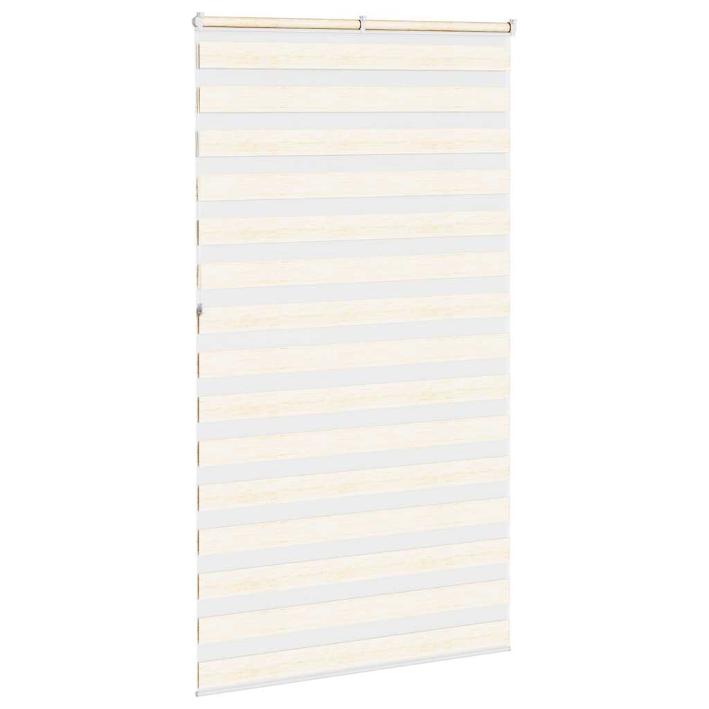 Zebrarollo Marmorbeige 120x230cm Stoffbreite 115,9 cm Polyester