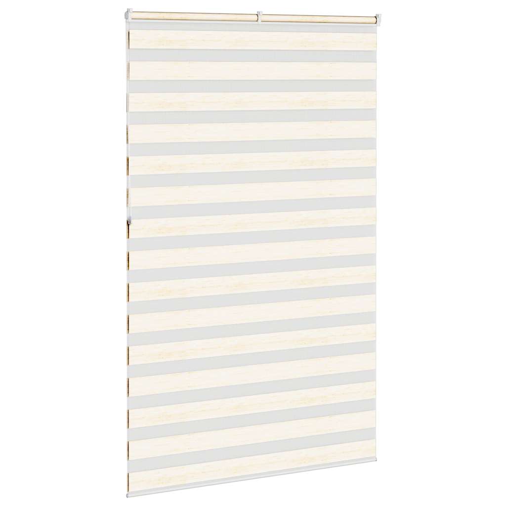 Zebrarollo Marmorbeige 140x230cm Stoffbreite 135,9 cm Polyester