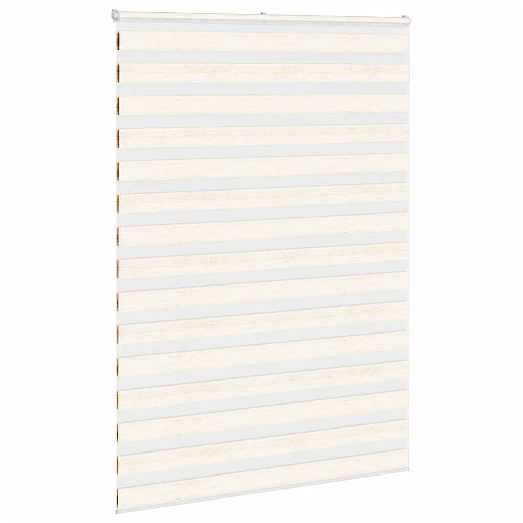 Zebrarollo Marmorbeige 155x230cm Stoffbreite 150,9 cm Polyester