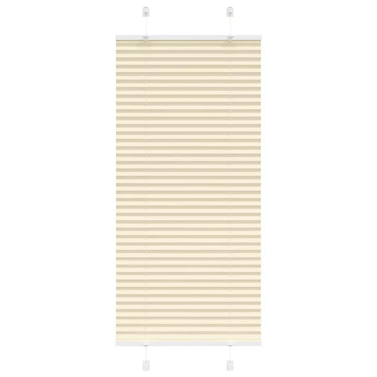 Plissee Creme 65x100 cm Stoffbreite 64,4 cm Polyester